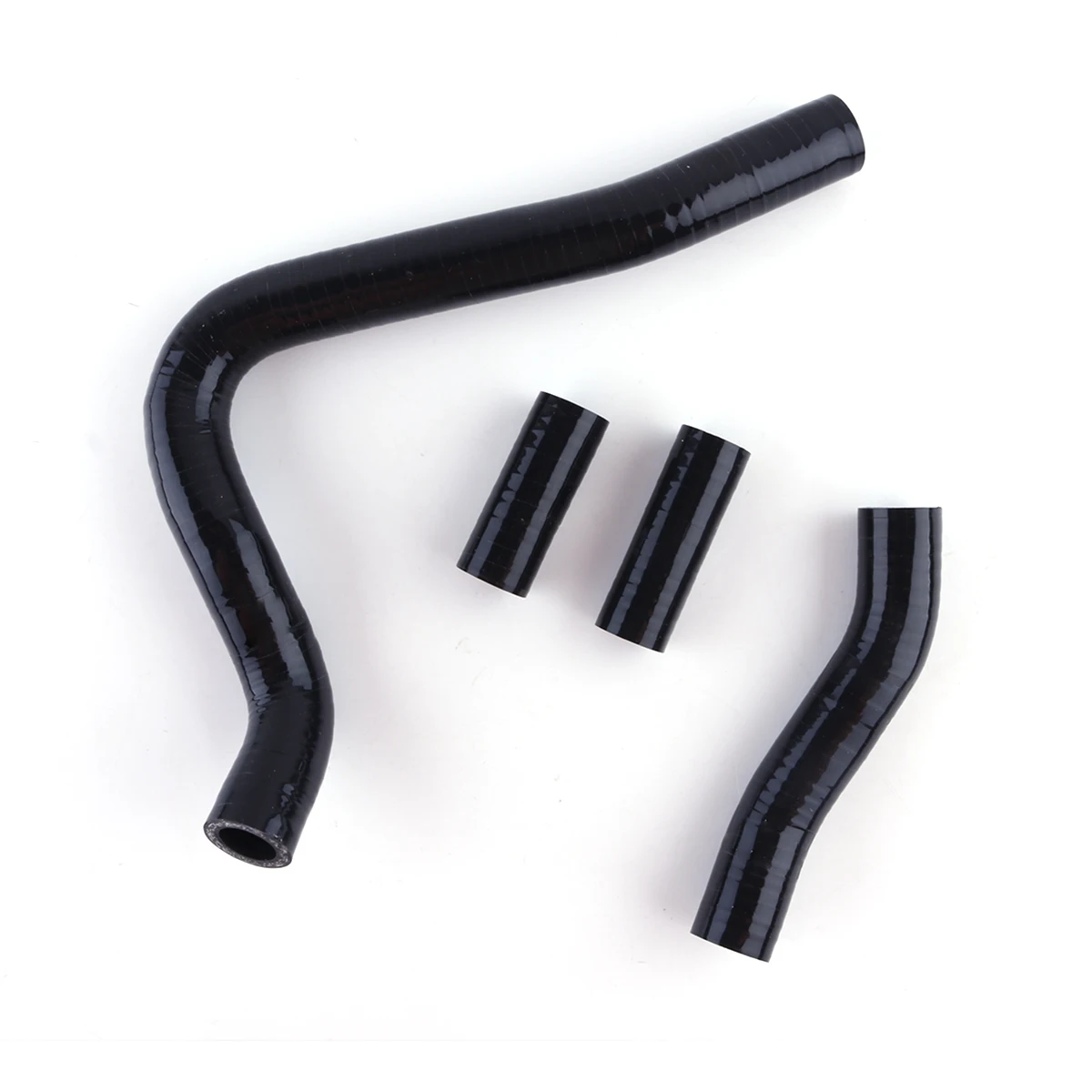 

Black/White Silicone Radiator Hoses Kit For Honda CR 250 CR250R 1992-1996 92 93 94 95 96 (4Pcs)