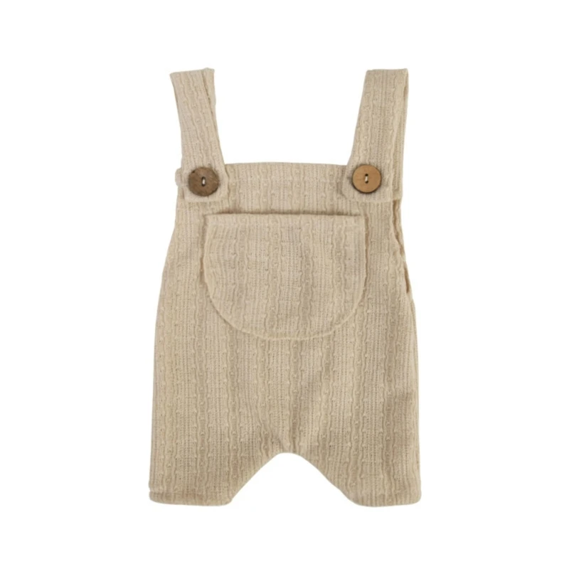 Baby Photo Costume Coveralls Jumpsuit Newborn Boy Girls Unisex Photo Props One-Piece Rompers Skin-Friendly Photo Clothes