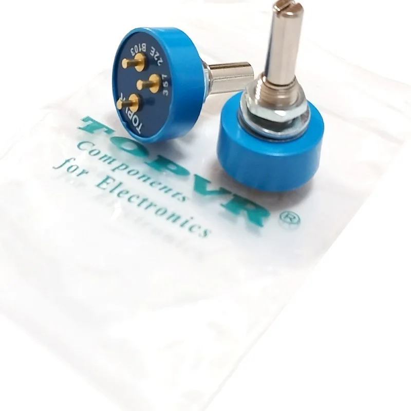 1pcs 357 22E B102 B202 B502 B103 Potentiometers 360 Degrees without limit Infinite bit rotation