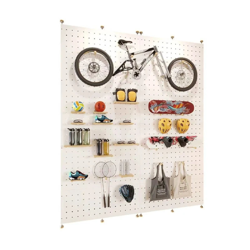 

Aluminum profile hole plate, road bicycle riding equipment display wall, no punching screen partition wall