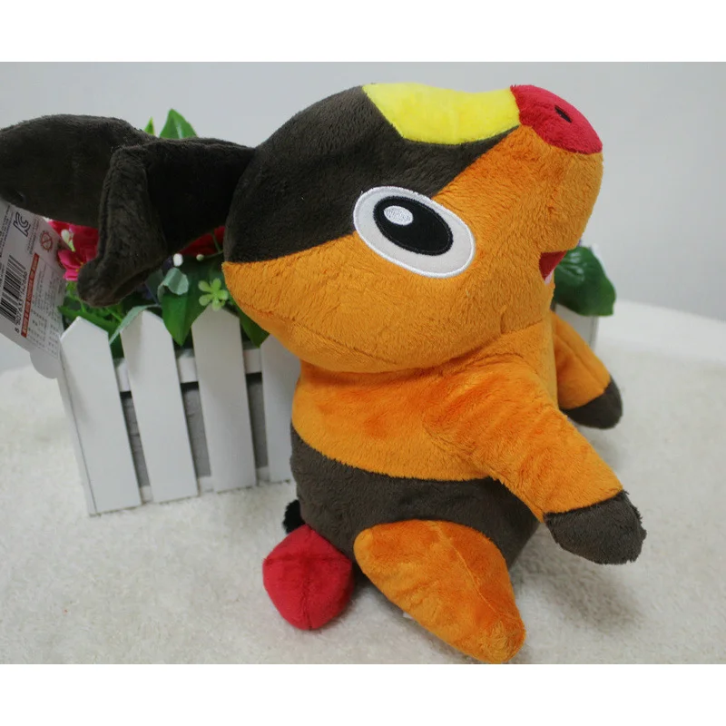 

Плюшевая мягкая игрушка Pokemon Tepig, аниме Peluche, подушка Kawaii, кукла, подарочные игрушки для детей