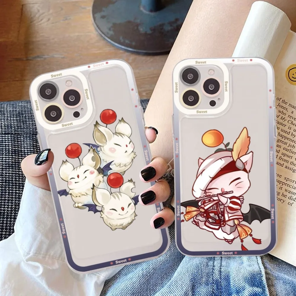 Final Fantasy Moogle Phone Case For Redmi 7 8 9 A For Redmi Note 5 7 8 9 10 11 Pro Max 4G 5G Funfas