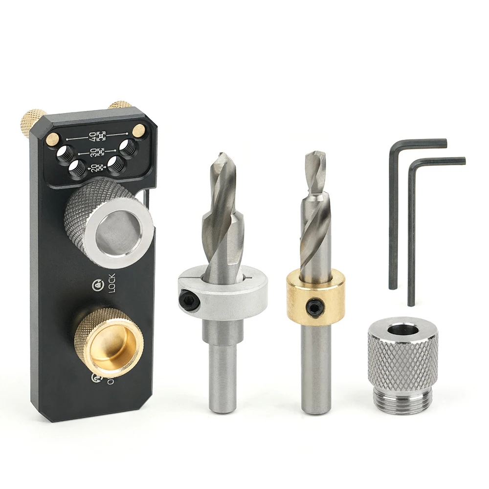 Aluminum Profile Drill Guide Access Hole Drill Jig for 2020 2040 3030 3060 European Standard Aluminum Extrusion Profile