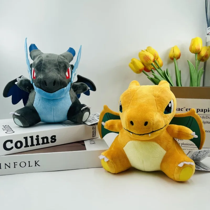 

Pokemon Cute Plush Anime Characters Gengar Charizard Gastly Caterpie Butterfree Weedle Porygon Soft Decor Collection Kawaii Gift