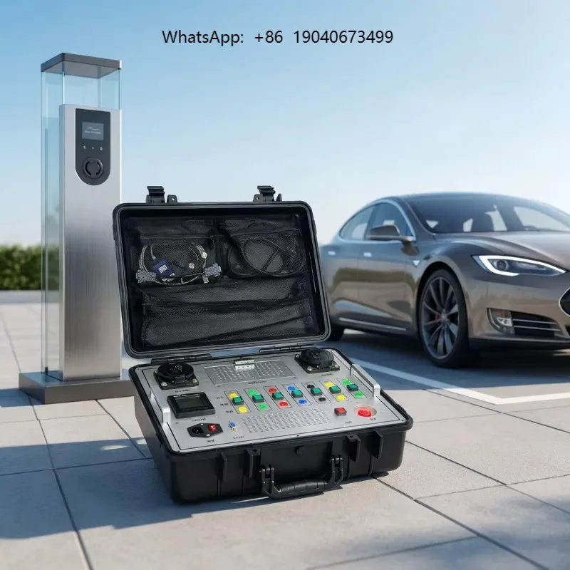 Professional Charging Disconnect Box Intelligent Charger Breakout Box for Laboratory Testing Diagnostics cxl