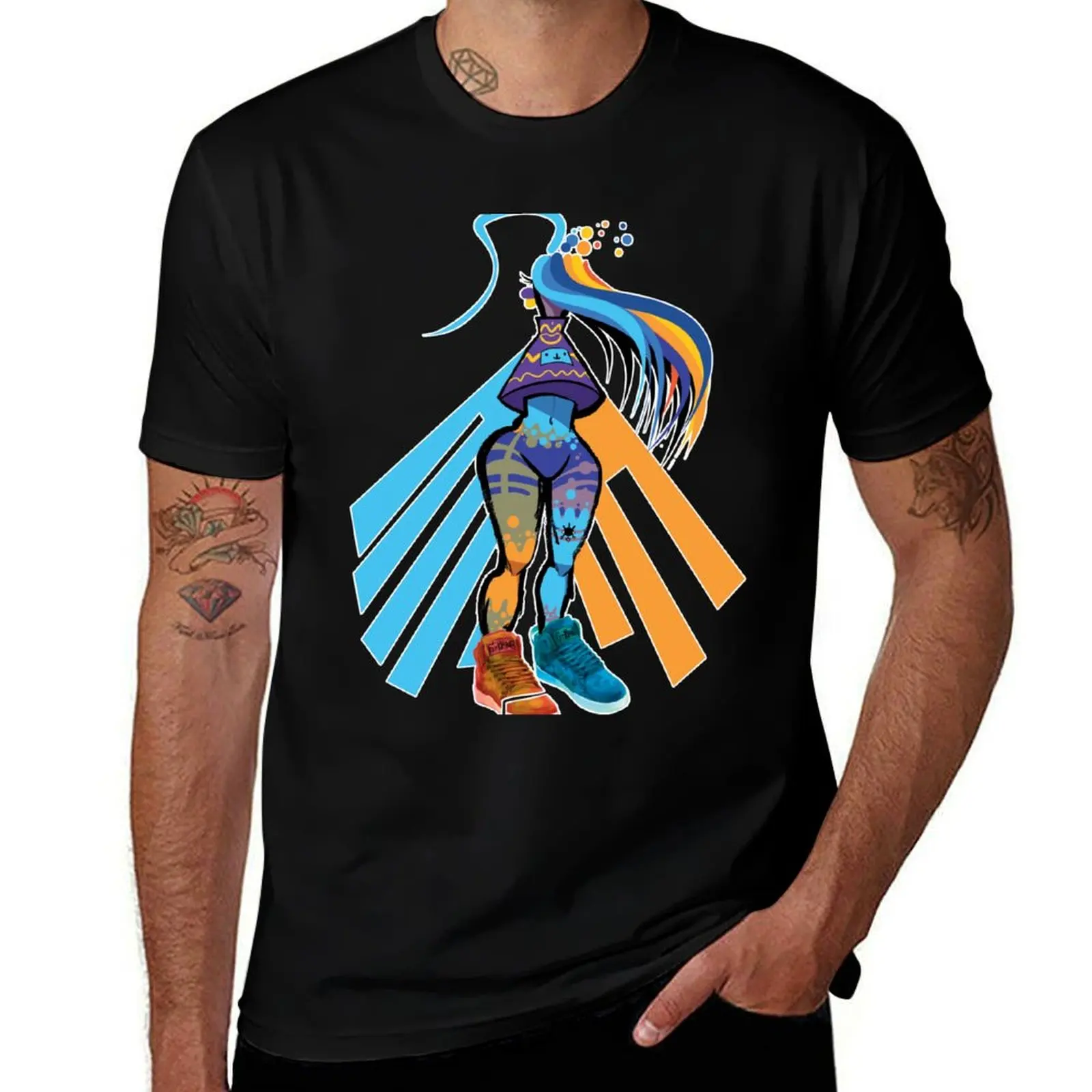 Synthetic Hazel T-Shirt Big Size Loose Fit Tee Shirt T-Shirt