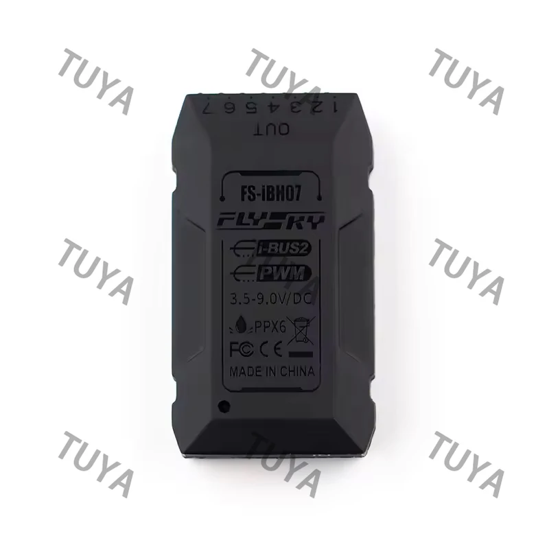 Fusi FS-IBH07 Expander 7-Channel Signal Expansion PWM i-BUS2 Dual Data Output IPX6 for Aircraft Car Boat Ro bot Model PL18