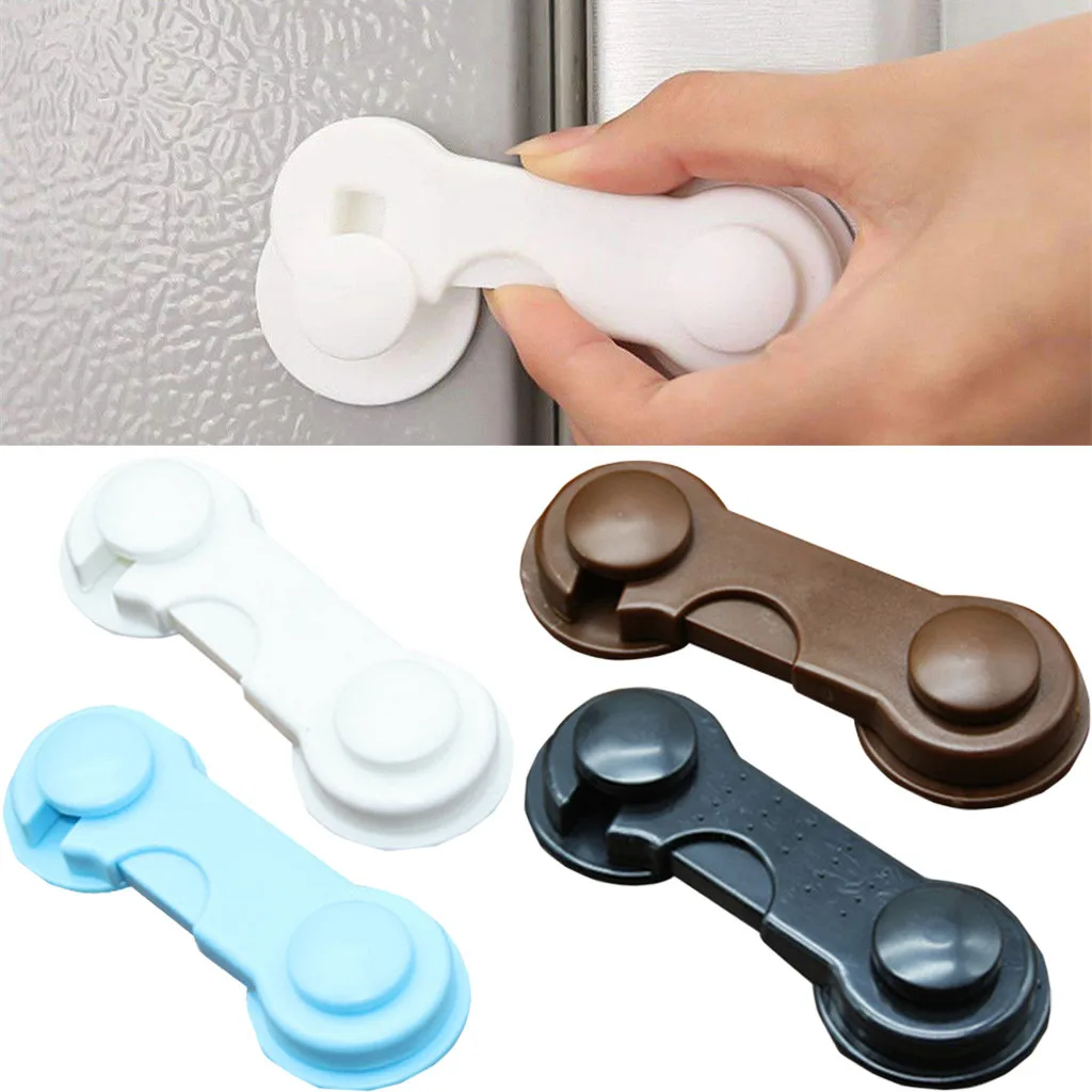 Cabinet Locks , Adhesive Baby Proofing Latches Multi-Purpose 1PC-5PC