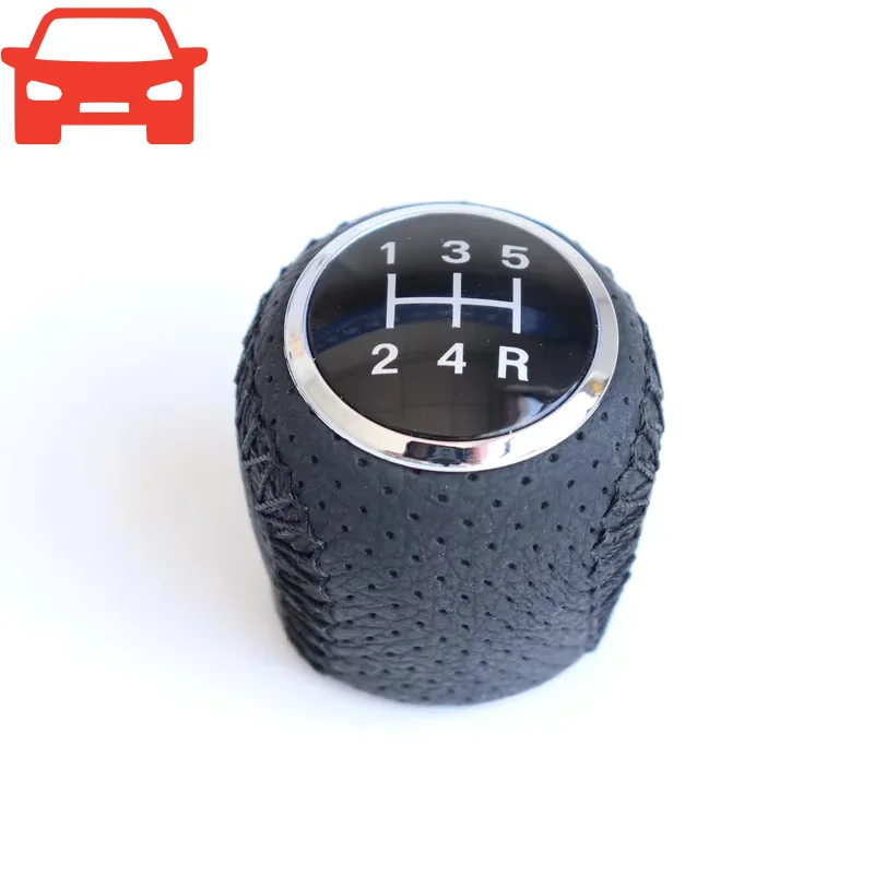 

for Fiat Grande Punto 06-12 Linea 2007-2015 Shift Lever Gear Head Punching Wrapped Car Interior Modification Handball