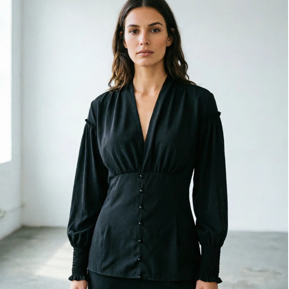 Women'S Accessories Louis Vuitton - Women Vintage Blouse Victorian Style Renaissance