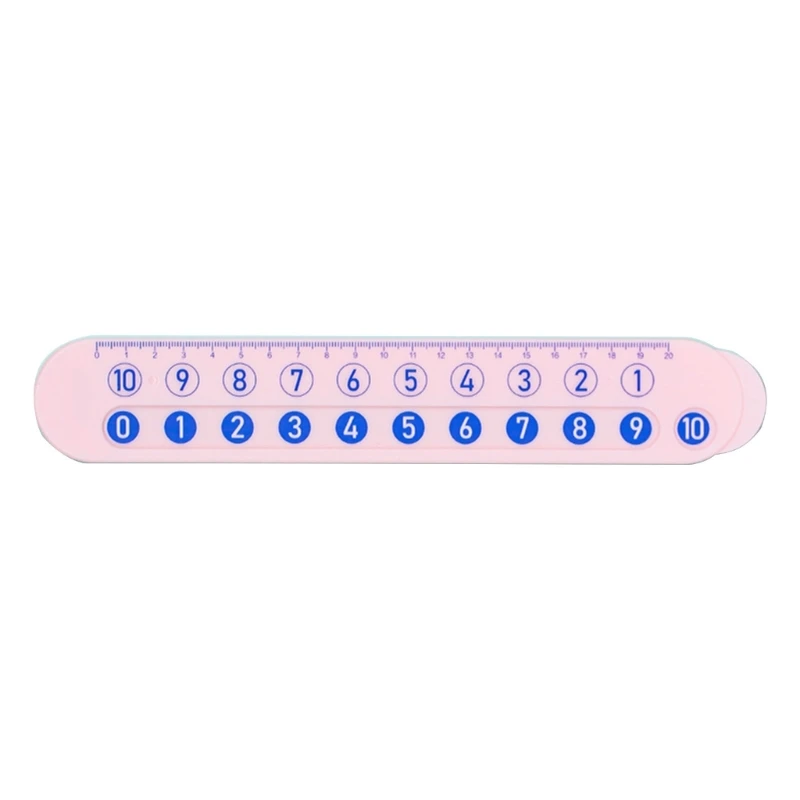 Decomposition Slide Ruler Number Matching Ruler Home School Number Matching Toy