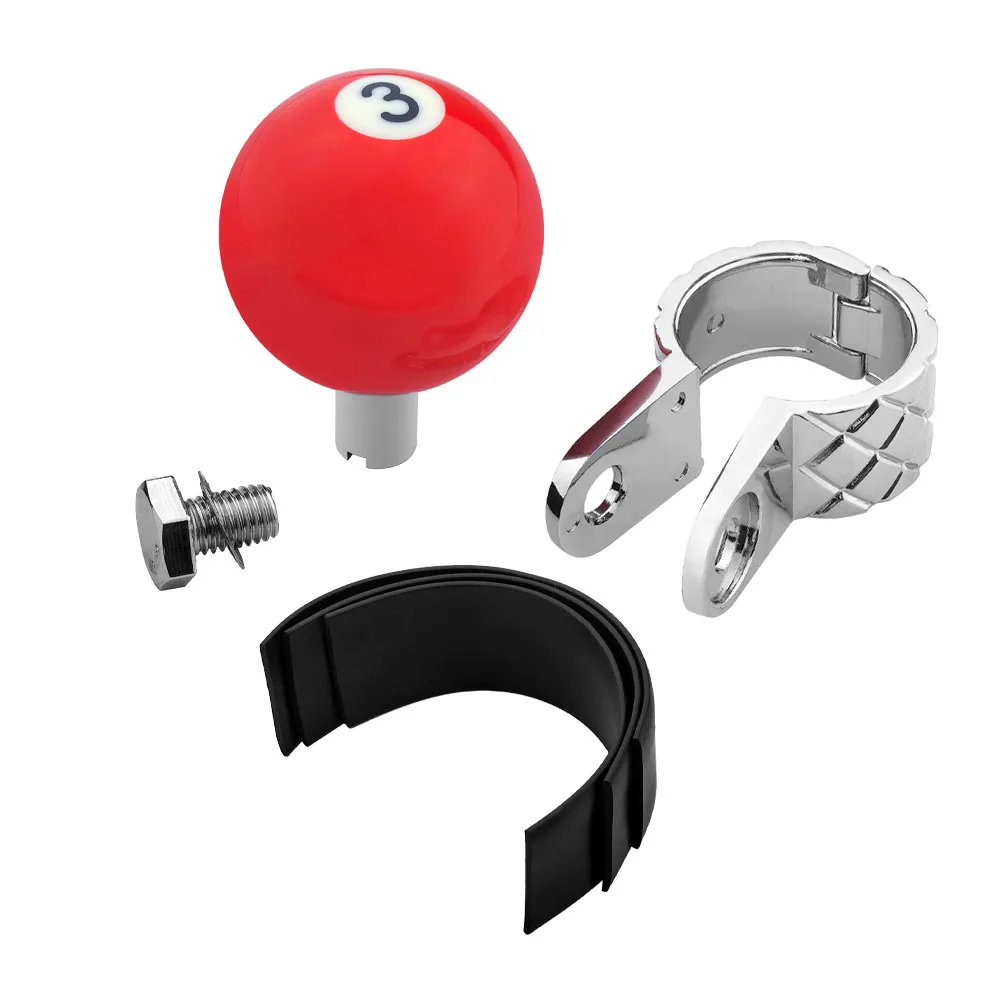 Car Modification Steering Wheel Power Ball Universal Assister Spinner Knob Ball  Aid Booster Handle Booster Spinner Knob