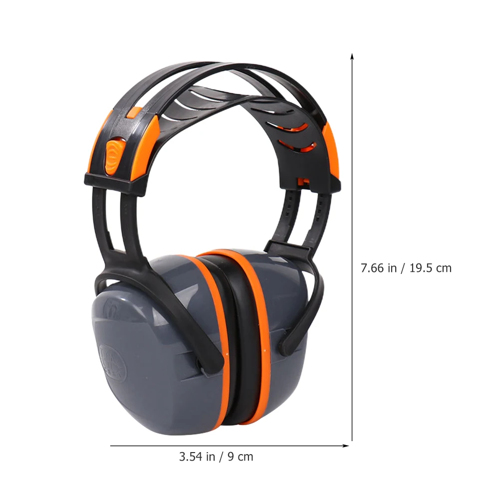 

Soundproof Earmuffs Noise Reduction Headset Sleep Headphones Comfortable Design Lightweight Portable Drummer Stereo