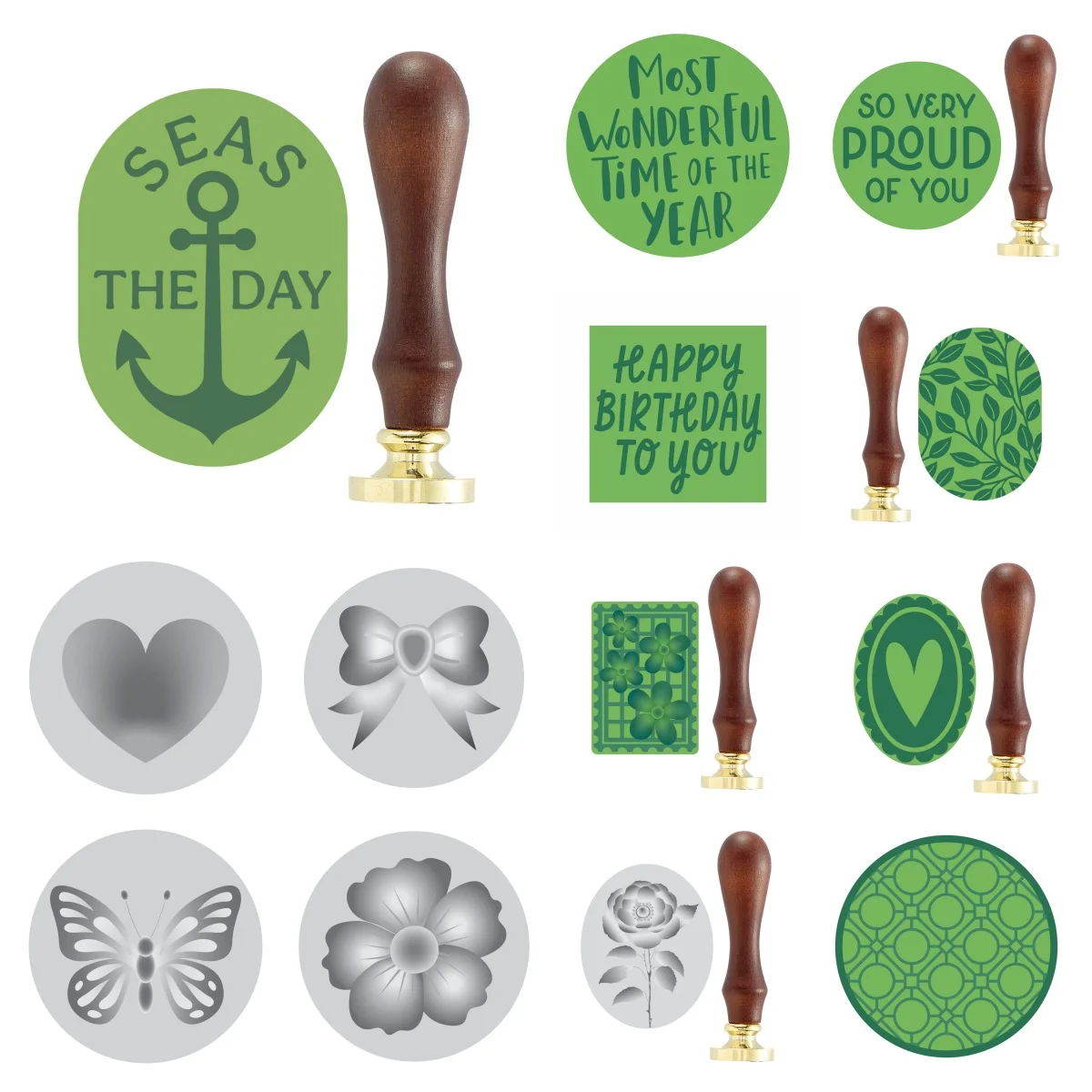 

Metal Stamps Wax Seal Stamp DIY Make Card Embossed Paper Album Craft Supplies Gift Scrapbook Handcraft 2025 New Arrivals