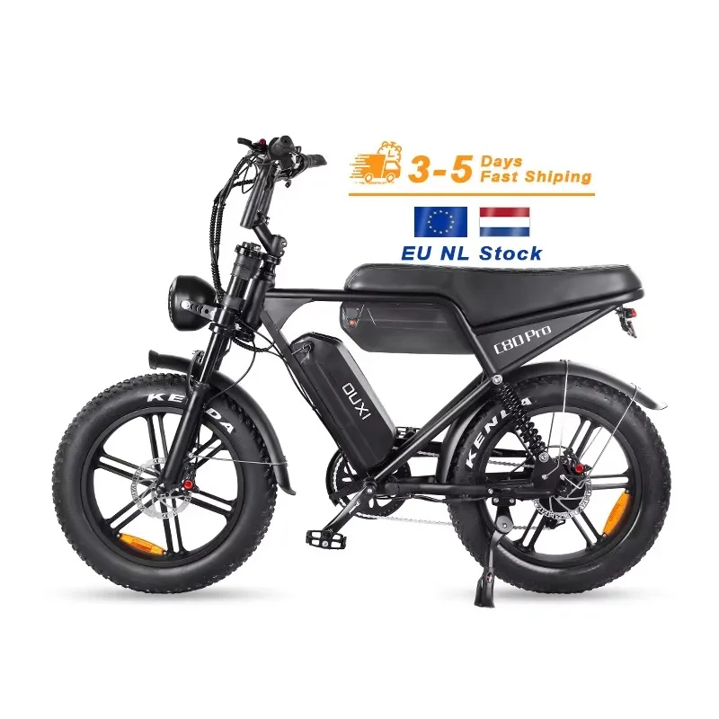 

EU UK Warehouse C80 Pro Max 120KM Electric E Bike 48V 30Ah Aluminum Frame 20Inch Tire Mountain Ebike