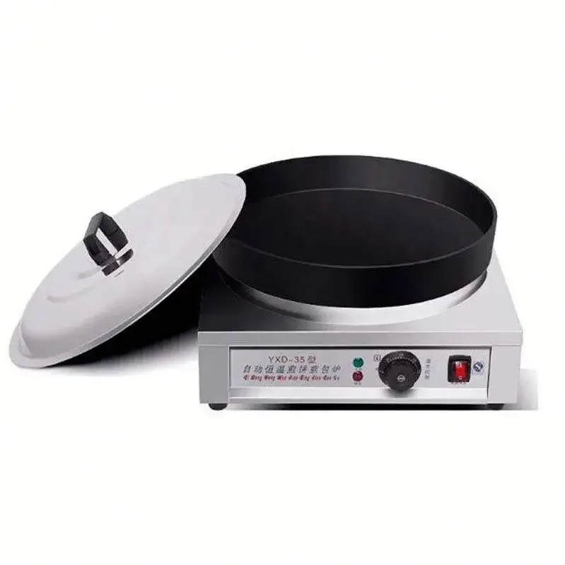 Souffle Machine Dumpling Frying Machine Hot Sale Grain Processing Commercial Electric Kitchen Cake Maker Appliances