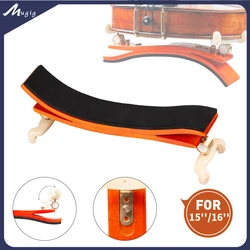 Advanced German Style Adjustable Feet 15 16 Inches Viola Shoulder Rest Maple Wood Shoulder Rest For Orchestra Viola Players