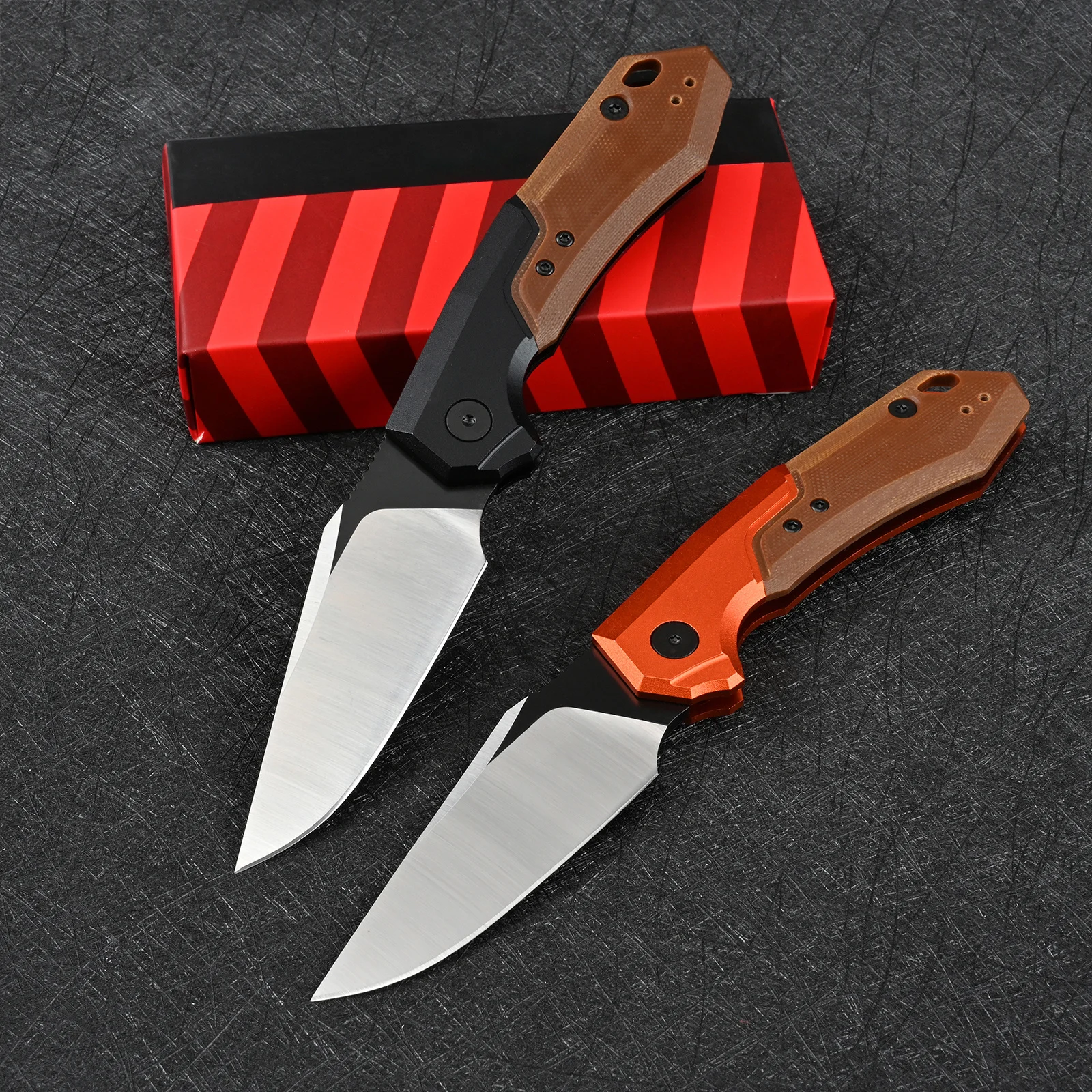 8cr14mov Steel Blade Camping Utility Pocket Knives Tactical Survival Hunting Folding Knife Self Defense G10  EDC Tool