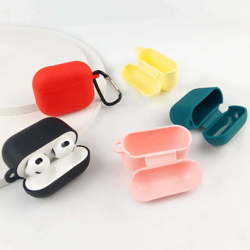 Soft Silicone Case For Apple Airpods 3 generation Protective Wireless Headphone Cover Accessories For Airpods 3 Charging Box Bag