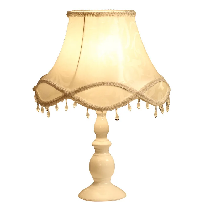 Imagem -05 - Princesa Europeia Lace Bedside Lamp Moderno Minimalista Nordic Girls Household Lamp