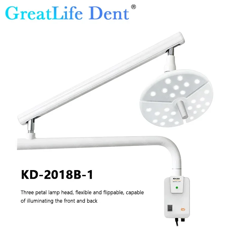 GreatLife Dent 27 żarówek 36w KWS Pet Surgery klinika stomatologiczna przełącznik dotykowy naścienny egzamin chirurgiczny bezcieniowa lampa LED