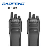 2PCS BAOFENG BF-1909 Long Range Portable Two Way UHF 400-470MHz Walkie Talkie TYPE C 3800mAh