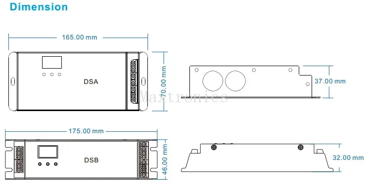 Imagem -04 - Decodificador com rf Led Pixel Dimmer Display Munber para Ws2811 Ws2812 Sk6812 Ucs1903 Rgb ou Rgbw 524v dc Spi Decodificador