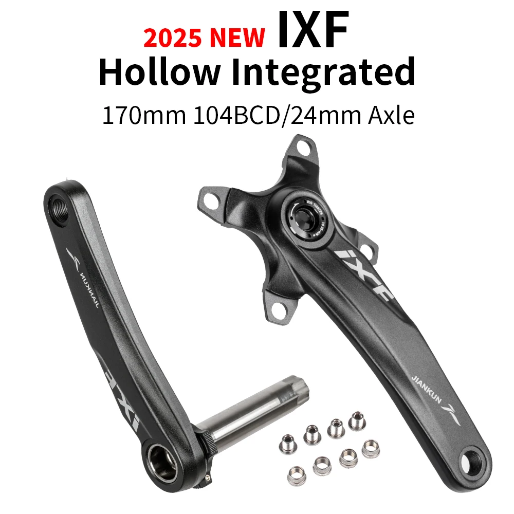 

2025НОВИНКА IXF 104bcd Велосипедная шатунная система MTB 170 мм Шатуны Mtb Велосипедная шатунная система Hollowtech Измеритель мощности Шатун для велосипеда