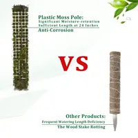 Moss Pole Plastic Plant Stand Indoor Climbing Plants Guardian Tutors Pot Moss Stick For Plants Growth Garden Support Accessories 2