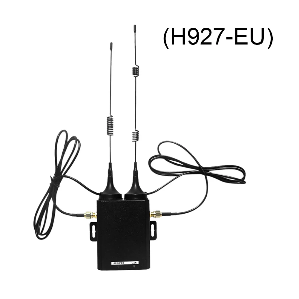 H927 4G LTE Router Industrial Grade 4G LTE SIM Card Router 150Mbps with External Antenna Support 16 WiFi Users for Outdoor