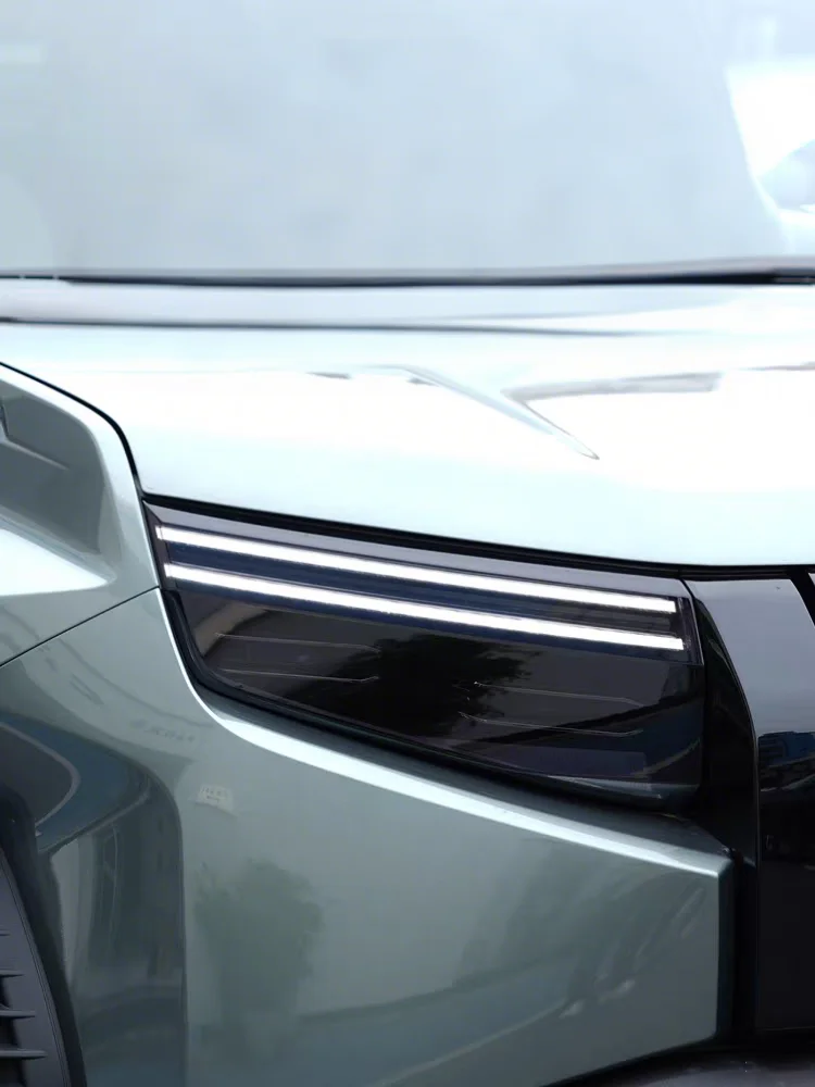 For 2025 BYD Leopard Titanium 3 Custom Smoked Headlight Taillight Film Kit 3M TPU Anti-Scratch Protection Matte Blackout