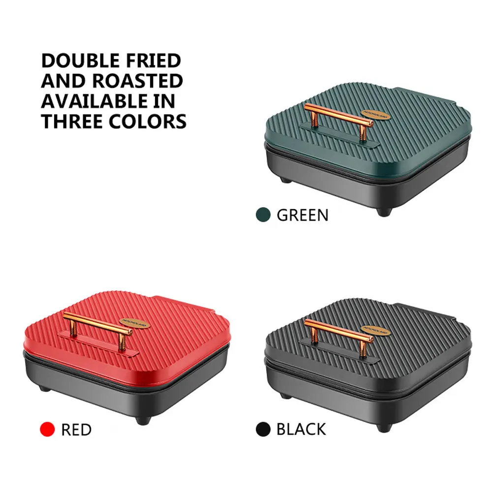 Đa Chức Năng Nướng Bánh Điện Gia Đình Tỳ Hưu Máy 2 Mặt Làm Nóng Không Dính Pancake Máy