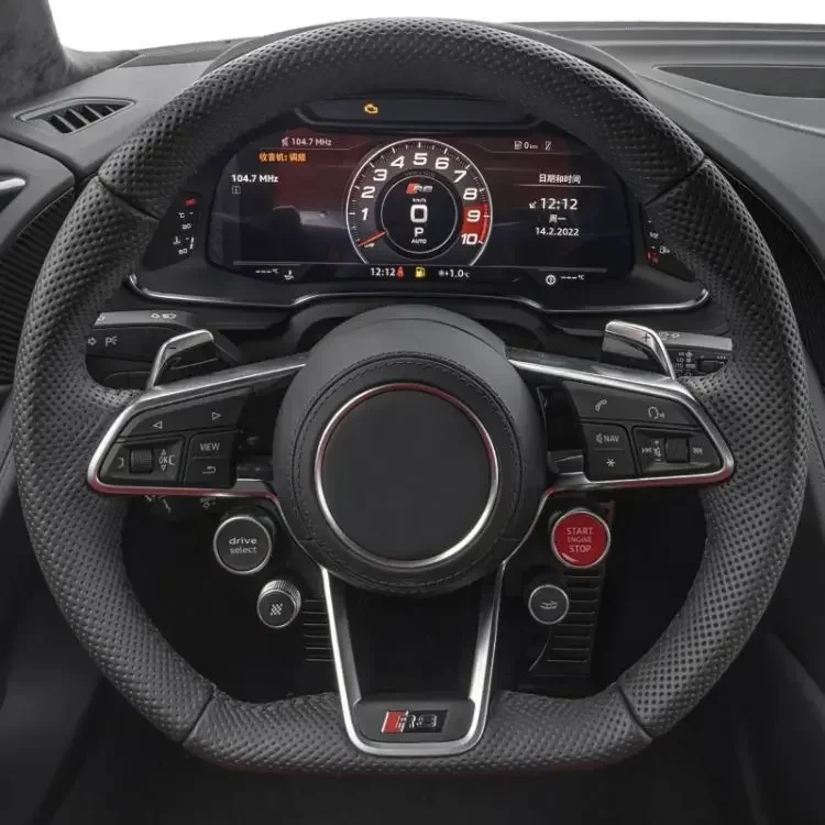 Applicable original Audi R8 Steering Wheel Shift Paddle Carbon Fiber Magnetic Shifter Paddle Car Dial Shift Paddle Steering Gear