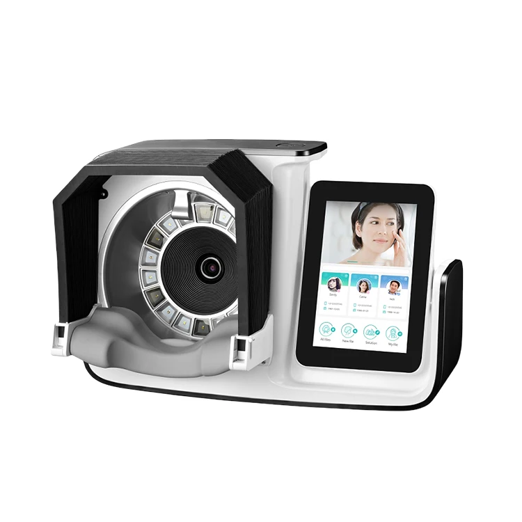 Skin Analysis Machine Price Ai Face Scanner Digital Skin Analyzer Smart Beauty Mirror Skin Analyzer