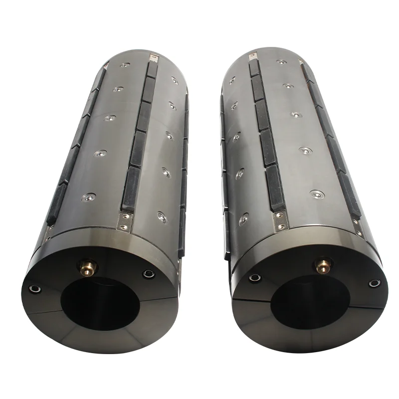 Air-inflated shaft sleeve; Aluminum alloy air-inflated drum packaging; Through rod type air-inflated shaft sleeve.
