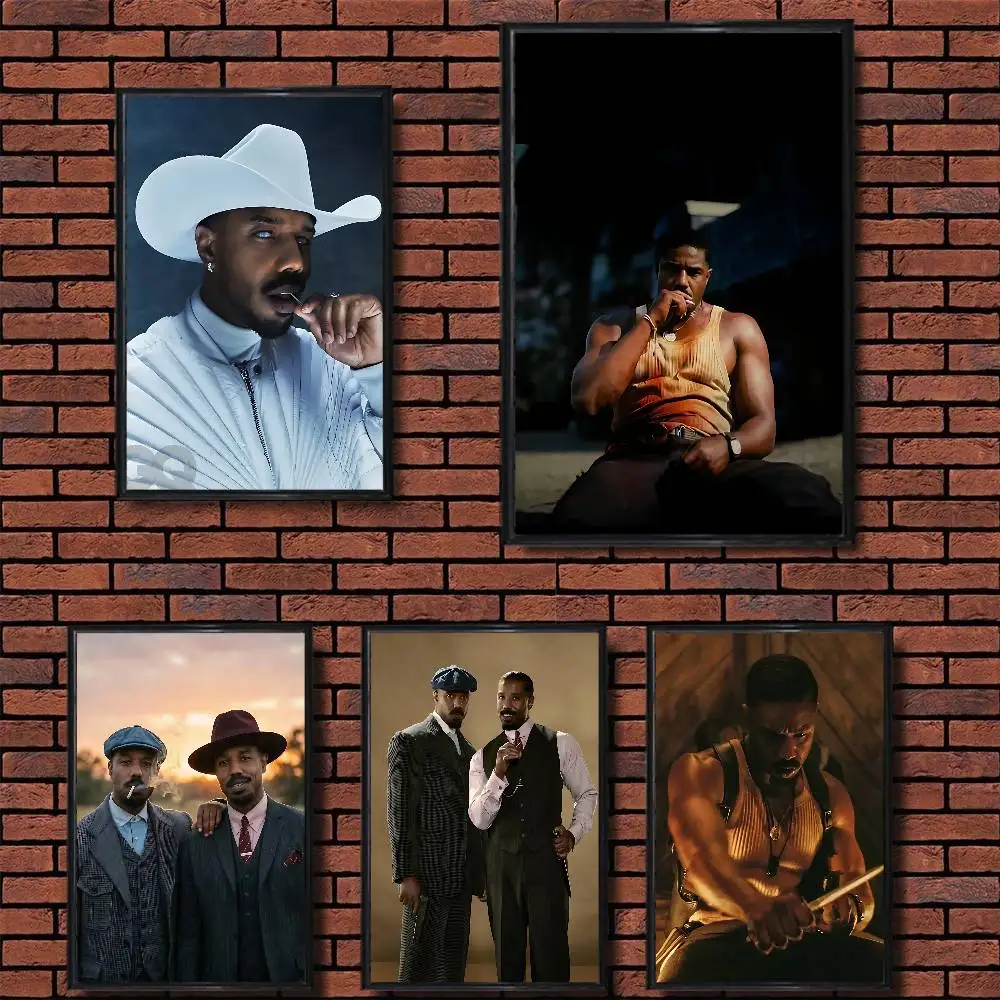 Southern Gothic Horror Sinners Michael B Jordan Wall Art Anime Canvas Painting Poster For Living Room Decoration Picture
