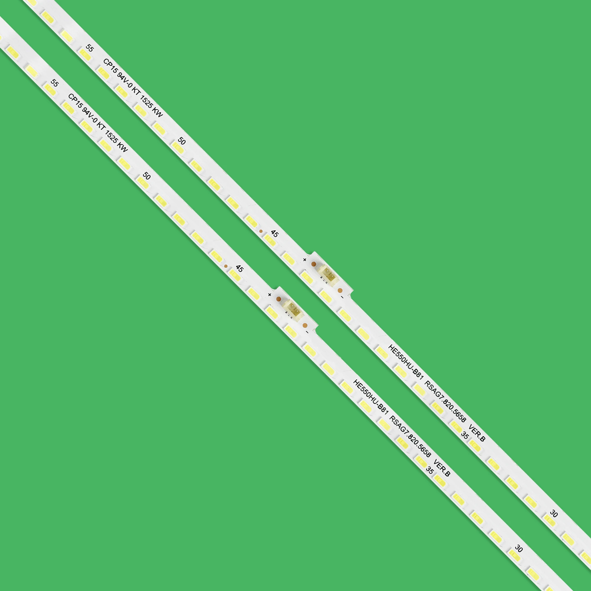 Strip lampu latar LED 84LED 600MM untuk LC-55N7000U HE550HU-B81 RE RE V.B LT-1150150-A LT-1139663-A LED55K3500S