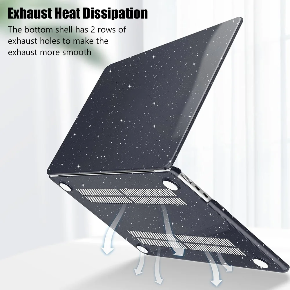 Laptop Case for MacBook Pro M4 M3 M2 M1 A3240 A3113 A2941 A3114 A3241 A2289 A2338 A2681 A1932 A2179 A2337 A1706 A1708 A2251