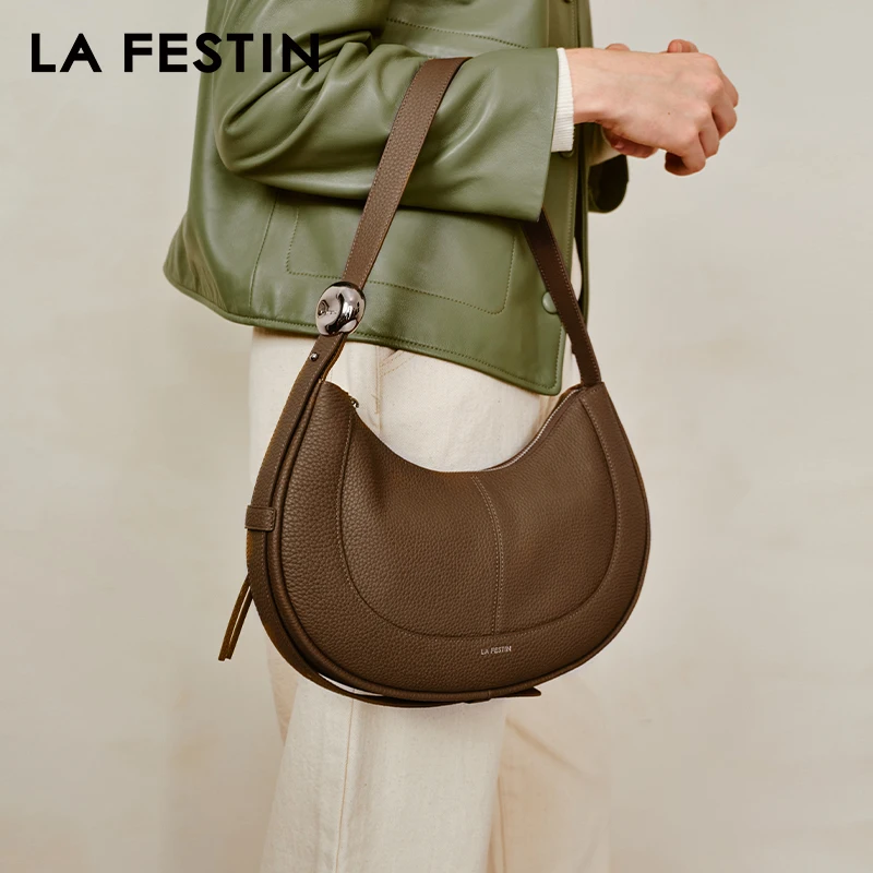 LA festun Original Tote Bag borsa da donna borsa a tracolla moda di grande capacità borsa a tracolla in vera pelle borse di tendenza