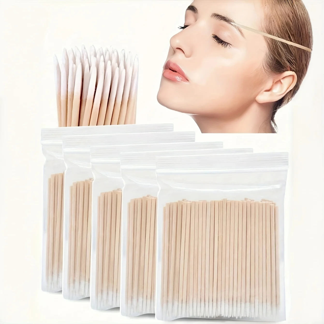 700個のミニマスカラブラシセット、小さなメイクブラシ、レディースマスカラブラシ、マスカラブラシ、まつげコーム、まつげセパレーター、