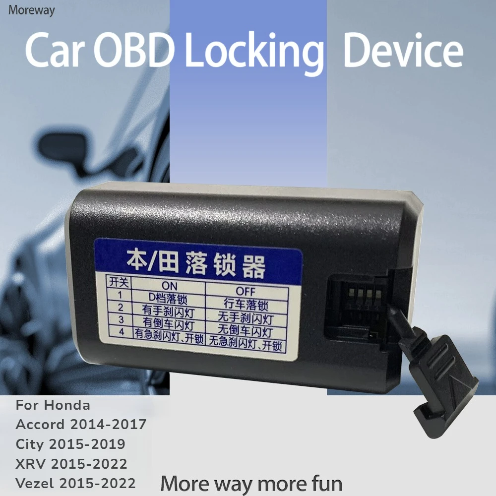 OBD Car Door Controller Automatic Speed Lock Adapter for Honda XRV 2020 Vezel 2016 Accord Gen9 City 2015 Interior Trim