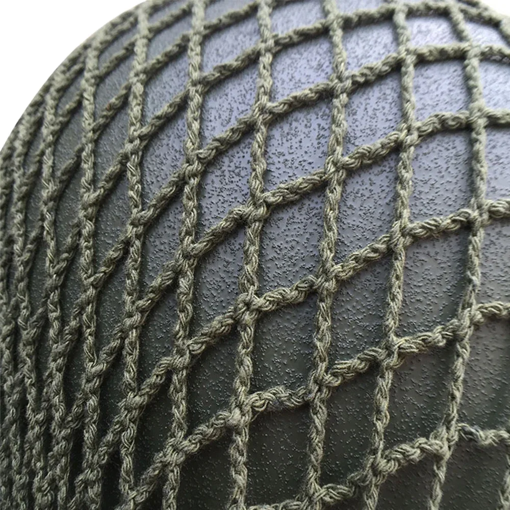 WW2 US ARMY M1 HELMET NET COVER MK2 CAMOUFLAGE NET COVER GREEN(Helmet Not Included)
