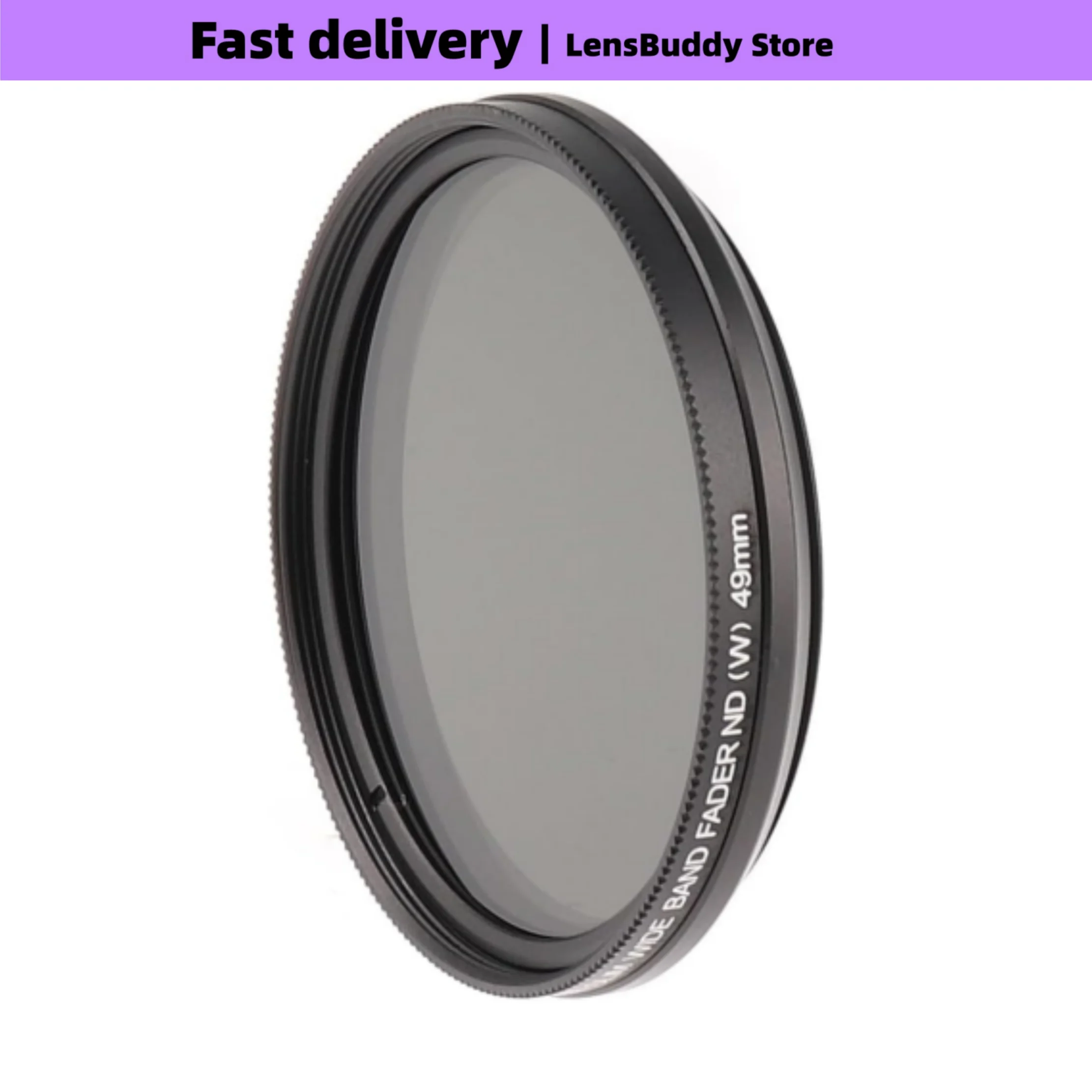 Fotga Adjustable Variable ND Neutral Density Filter ND2 to ND400 1-9 Stops for DSLR Cameras Lenses, ND2 to ND8 ND16 ND32 ND64