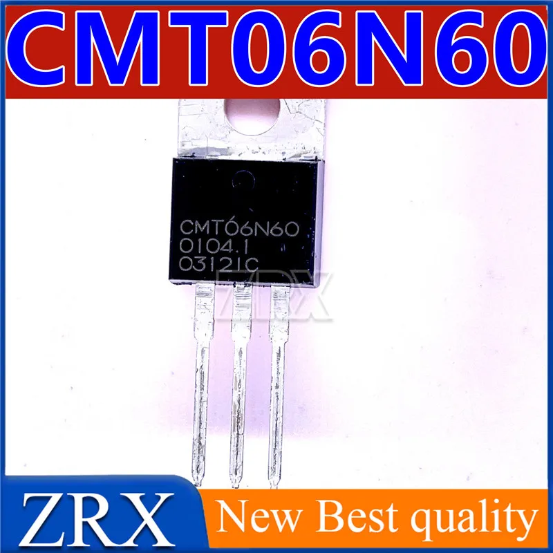 5Pcs/Lot New original imported high-power field-effect transistor CMT06N60 06N60 TO-220 6A600V