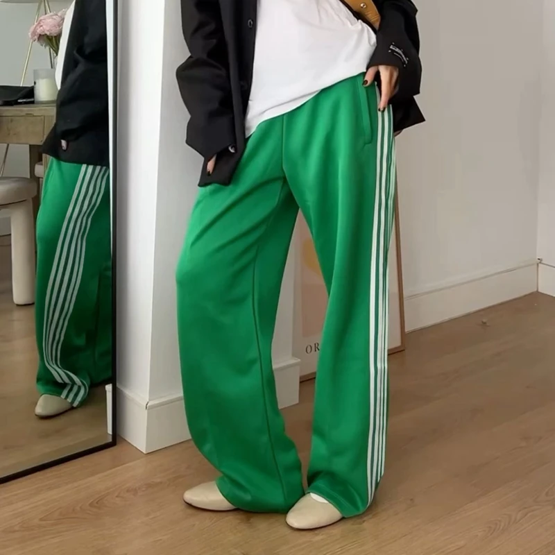Unisex 3D-Druck Schnelltrocknende Hip-Hop Lange Hosen, Herren Damen Seitenstreifen Streetwear Sporthosen, Lose Athletische Jogginghosen – Detail 4
