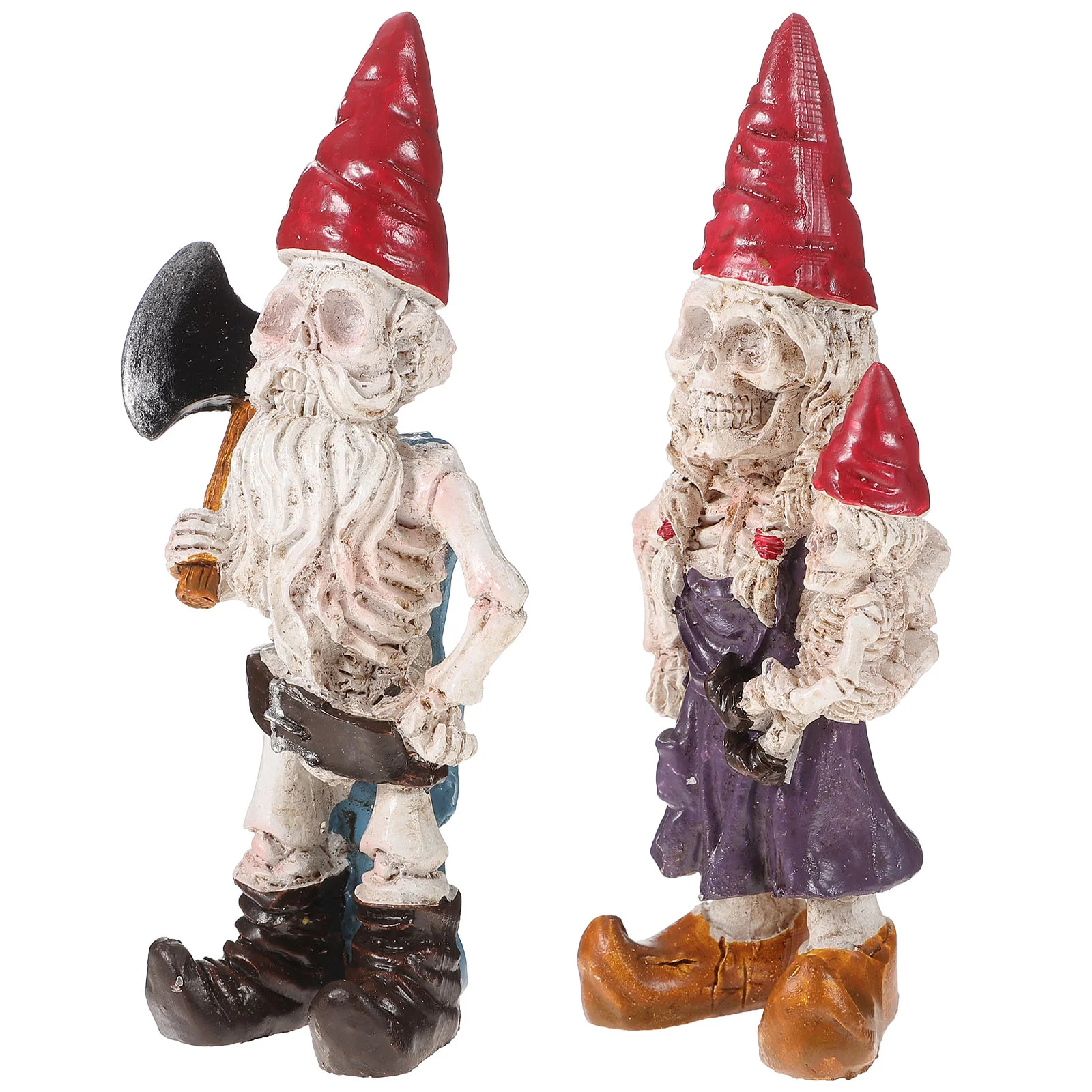 

Mini Halloween Dwarf Ornament Toys Resin Craft Decorate Day Decoration Lovers