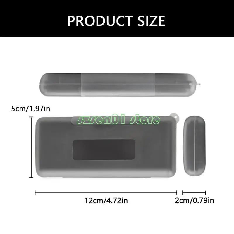 G32A 2 Slots M.2 Hard Drive Storage Case Portable Dustproof Shockproof Design for IT Professionals and Digital Enthusiasts