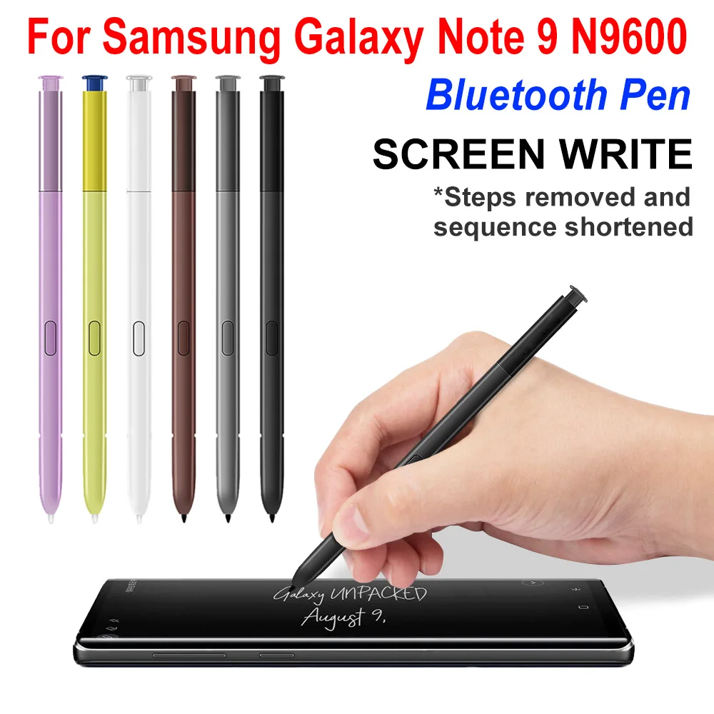 

New Touch Stylus S Pen For Samsung Galaxy Note9 N960 N960F N960P With Bluetooth Replacement Stylus Touch S Pen