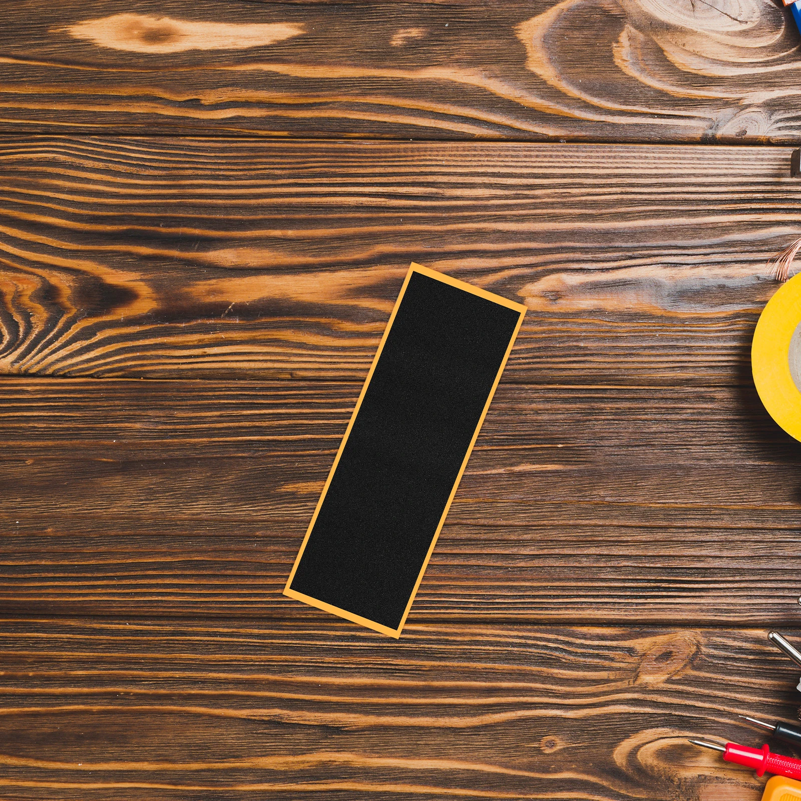 15 Uds. Pegatinas de espuma con cinta de agarre para diapasón, almohadillas negras de 38mm x 110mm para entrenamiento diario