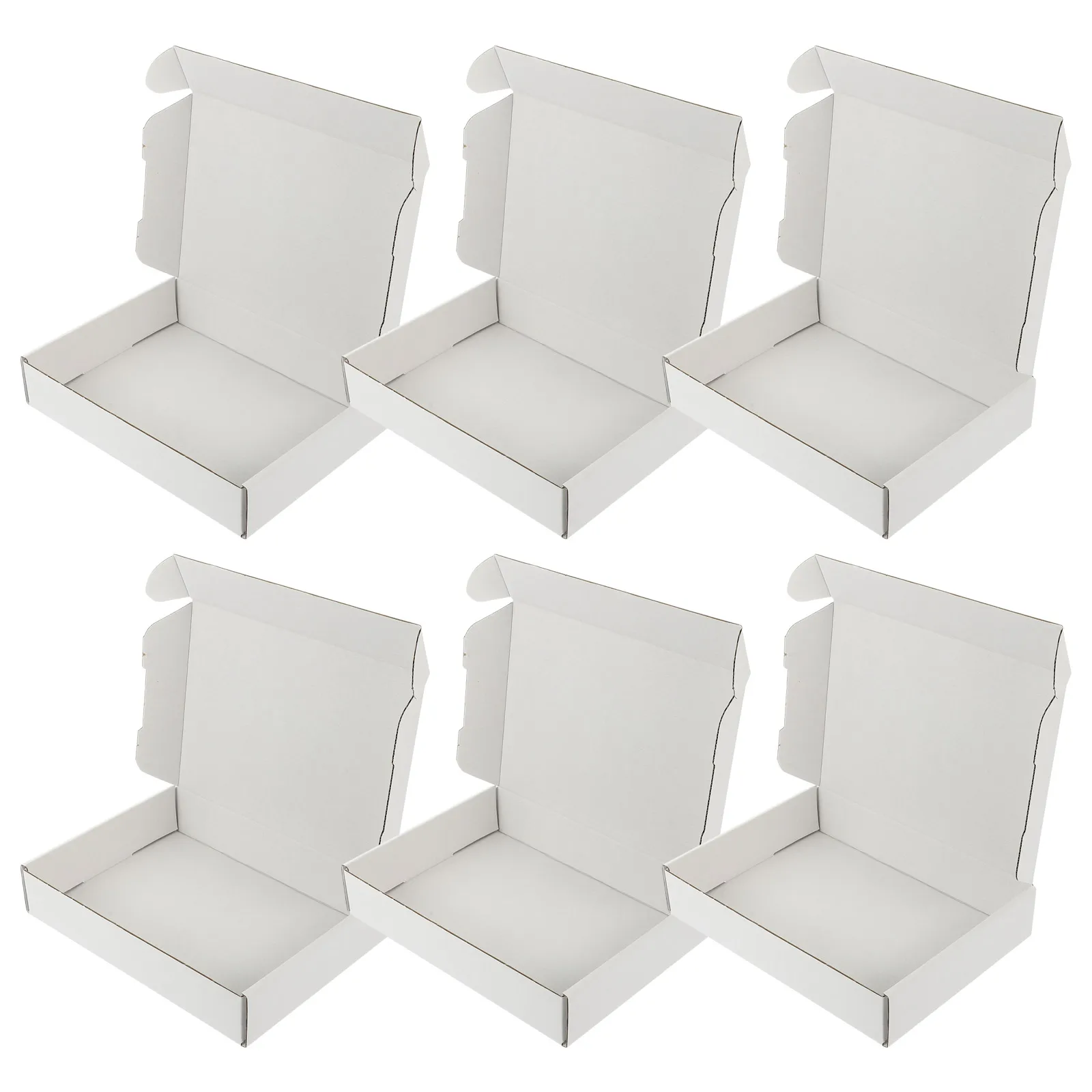 

20pcs Hard Airplane Boxes 3 Layers Corrugated Paper Shipping Packaging Reusable Storage Moving Boxes